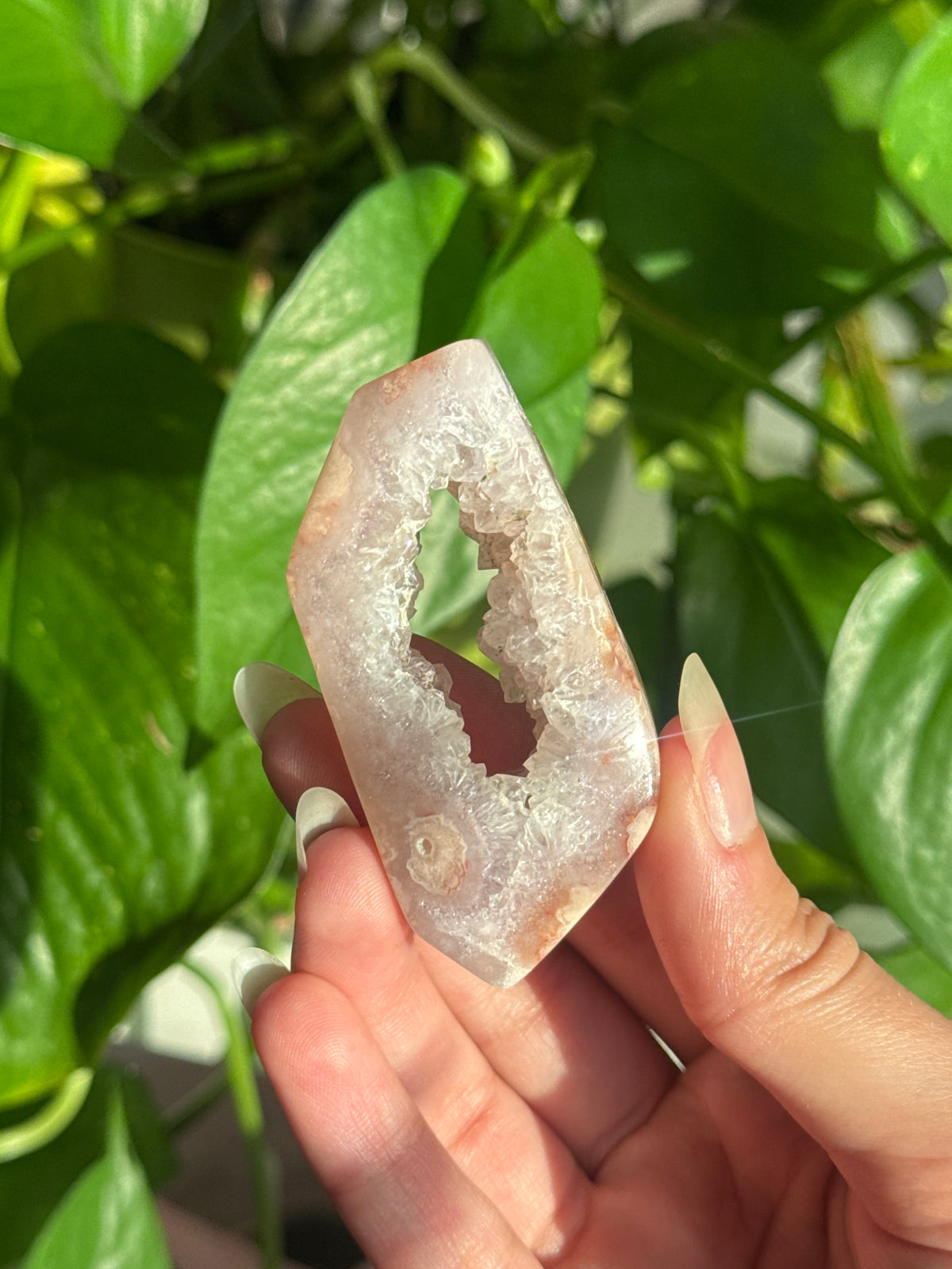 Druzy Pink Amethyst Freeform