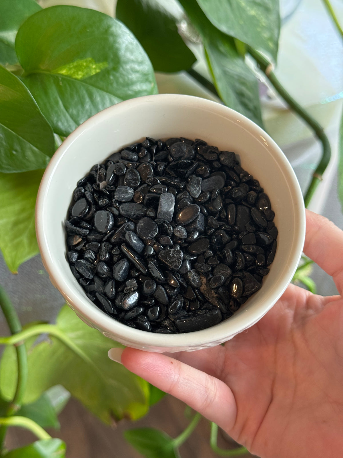 Black Tourmaline Chips