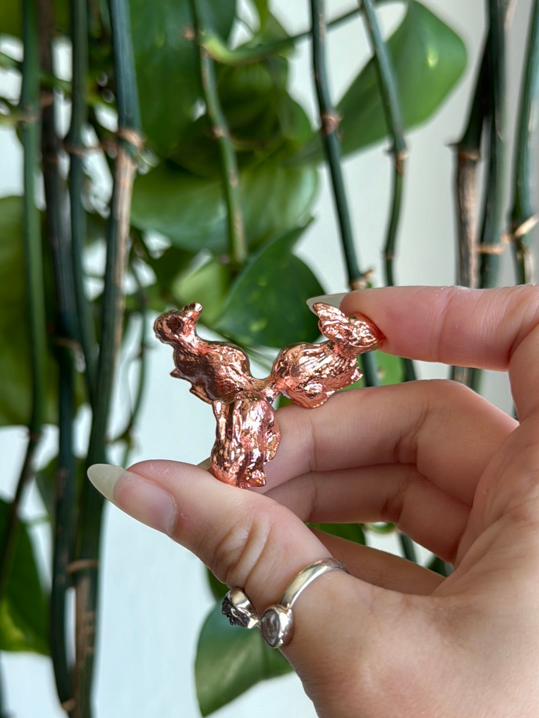 Bunny Rose Gold Sphere Stand