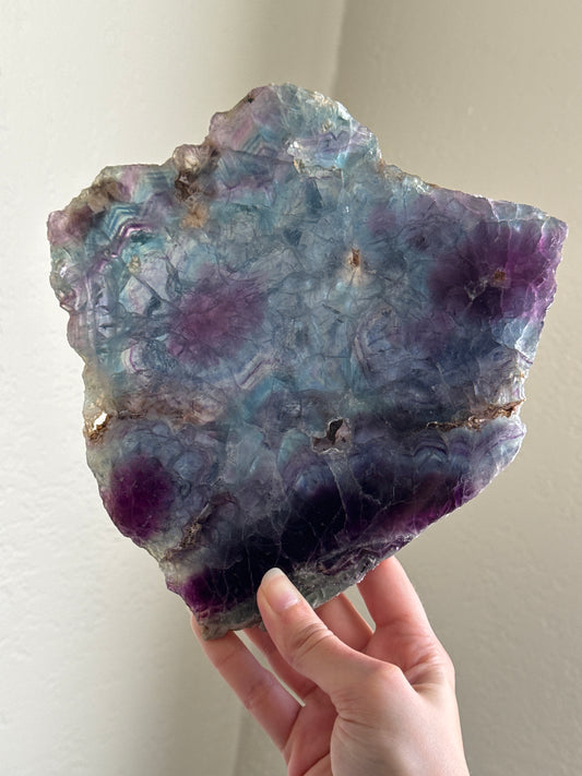 Large Fluorite Slab A