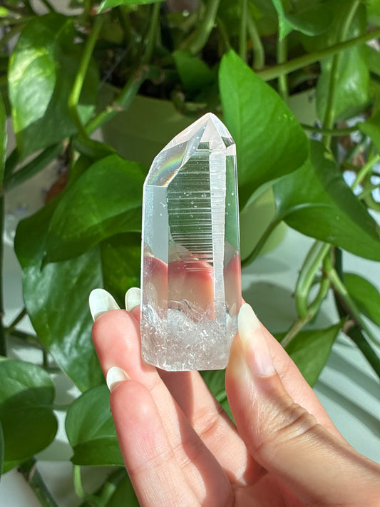 Lemurian Clear Quartz High Grade Specimen Tower