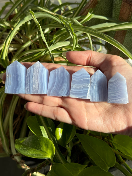 Blue Lace Agate Towers Batch 4