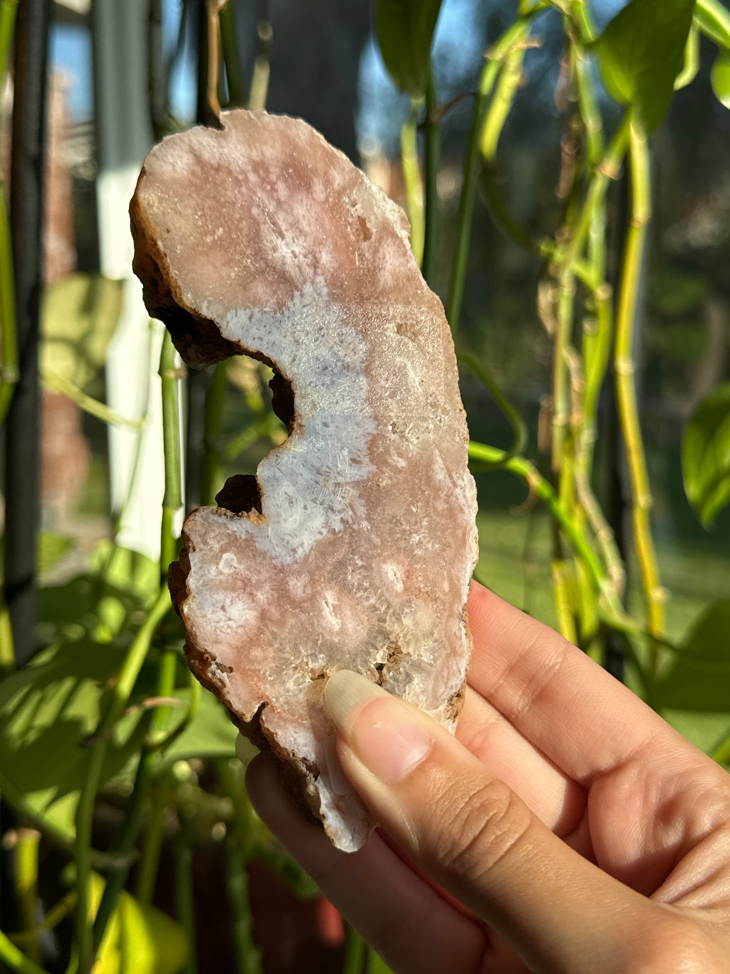 Druzy Pink Amethyst Slab C