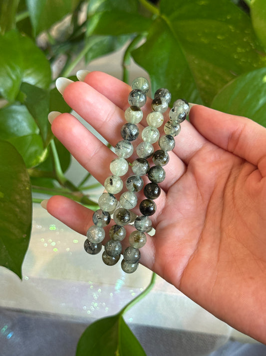 Gemmy Prehnite Bracelet