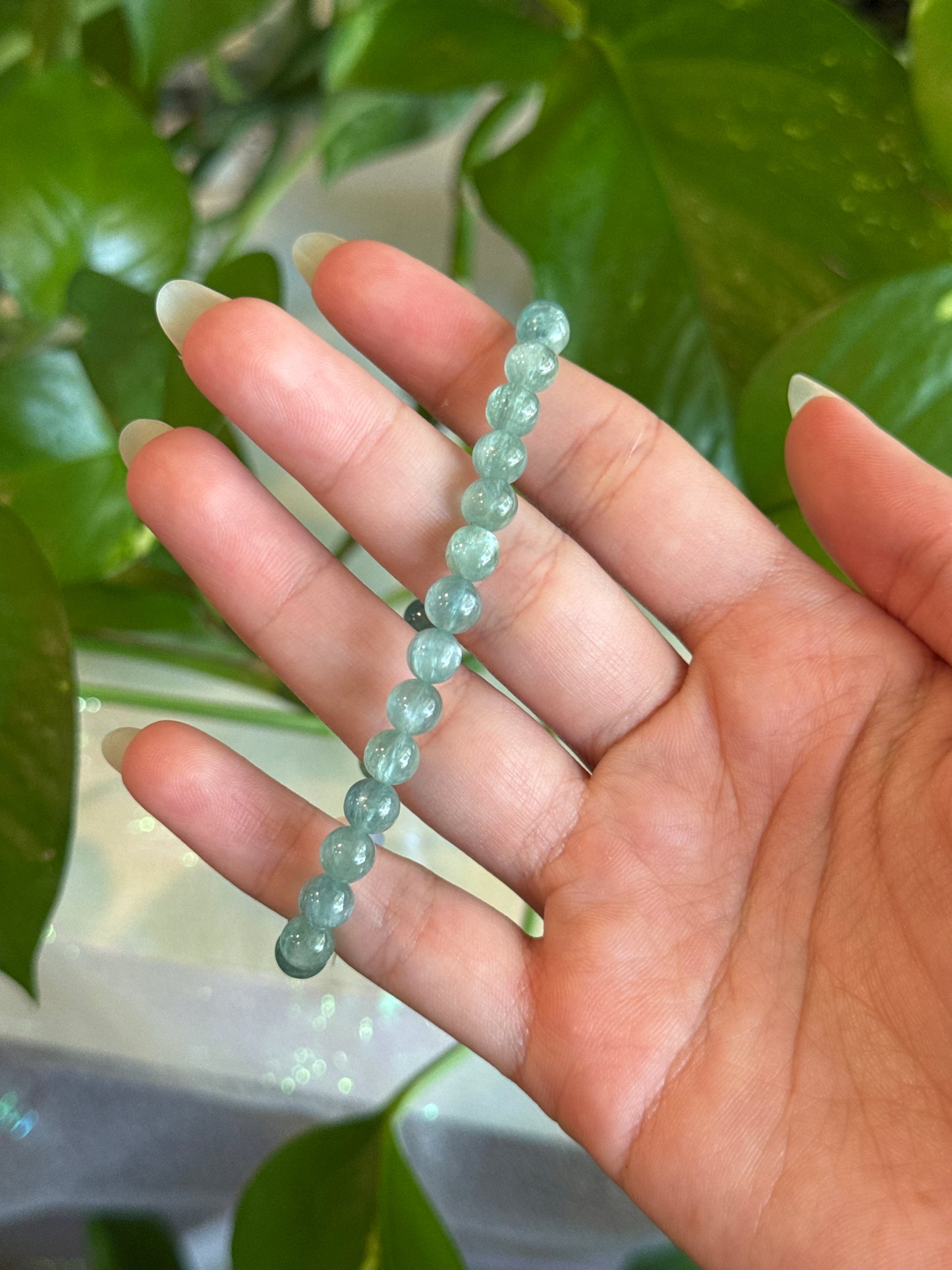 AAA Gem Grade Collectors Green Kyanite Bracelet