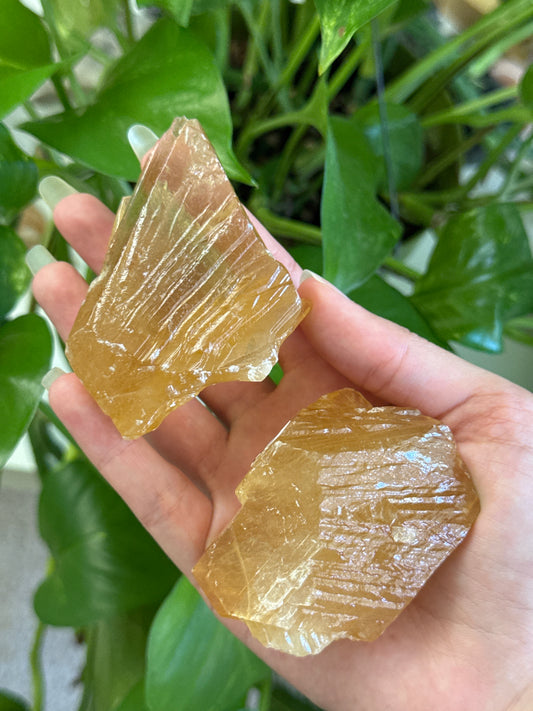 Raw Honey Calcite