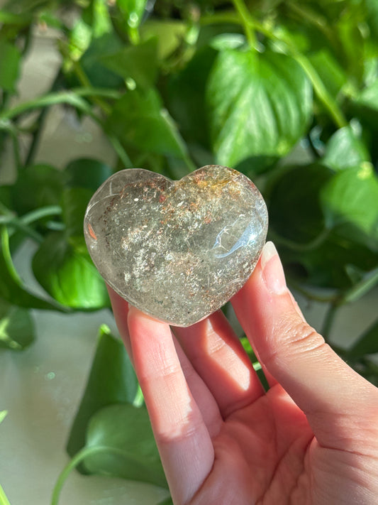 Garden Quartz Heart