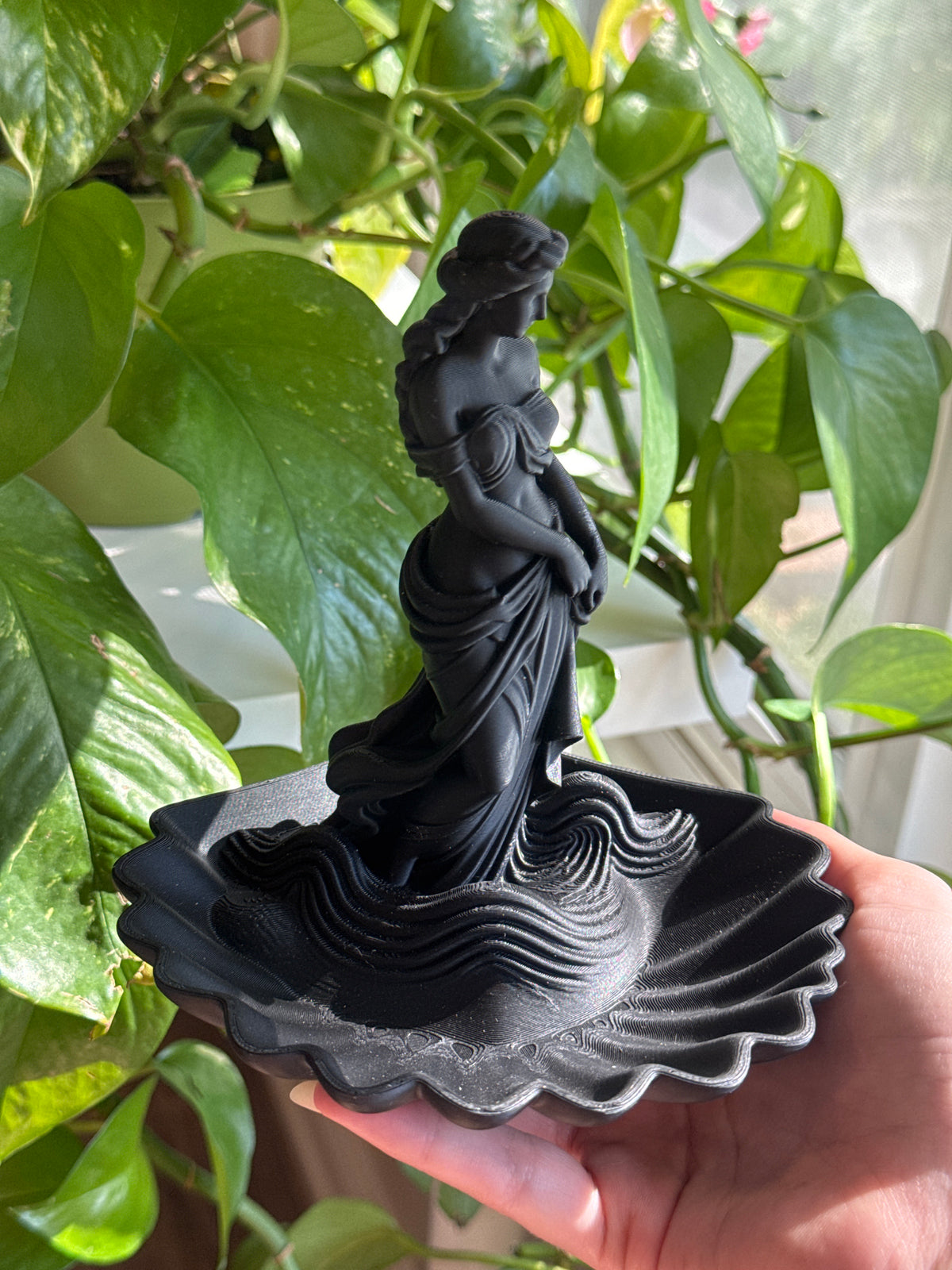 Aphrodite Black Offering Bowl