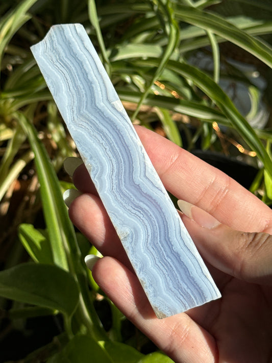 Blue Lace Agate Slab