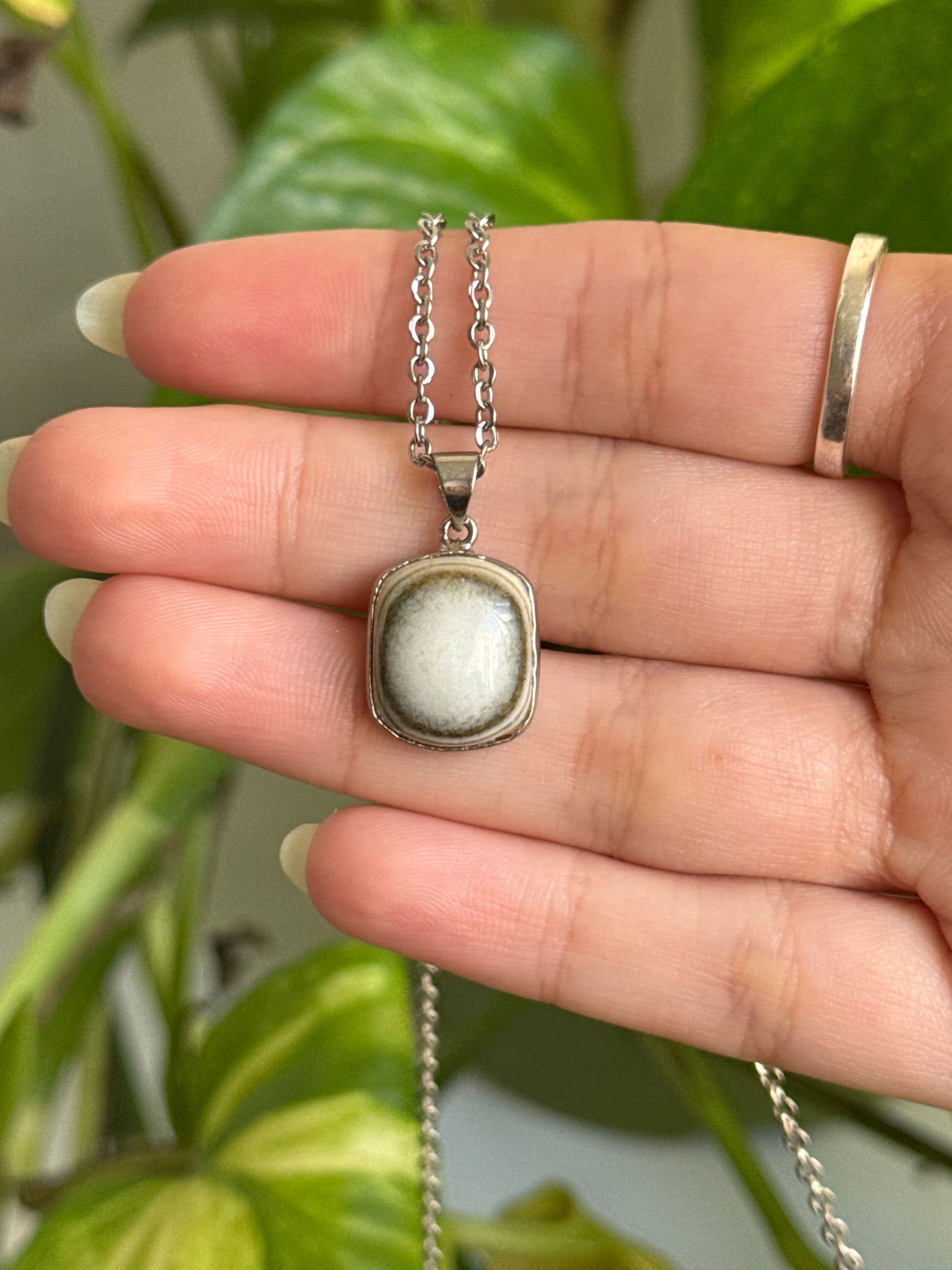 Pastel Imperial Jasper 925 Silver Necklace | You Pick