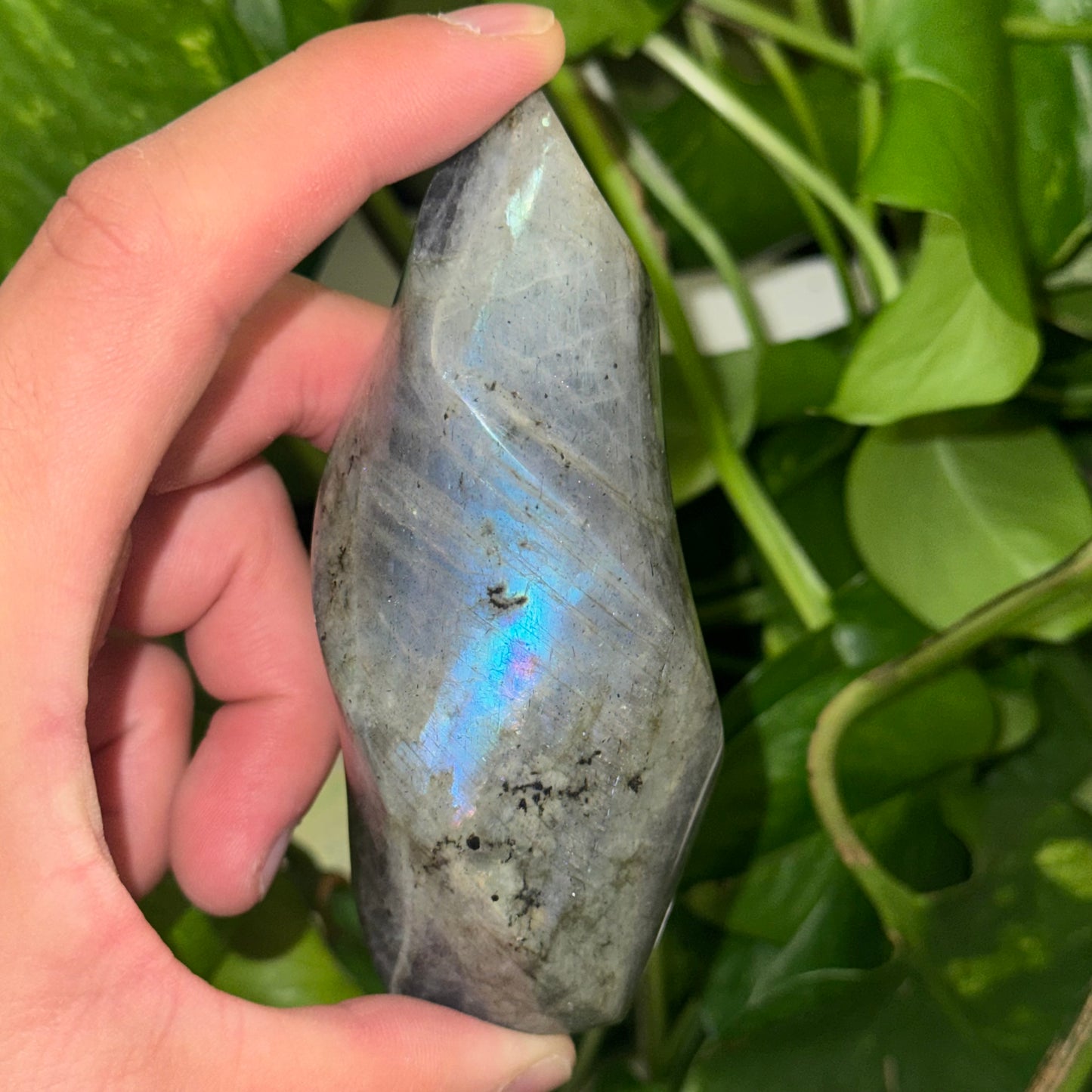 Flashy Blue Mermaid Labradorite Flame