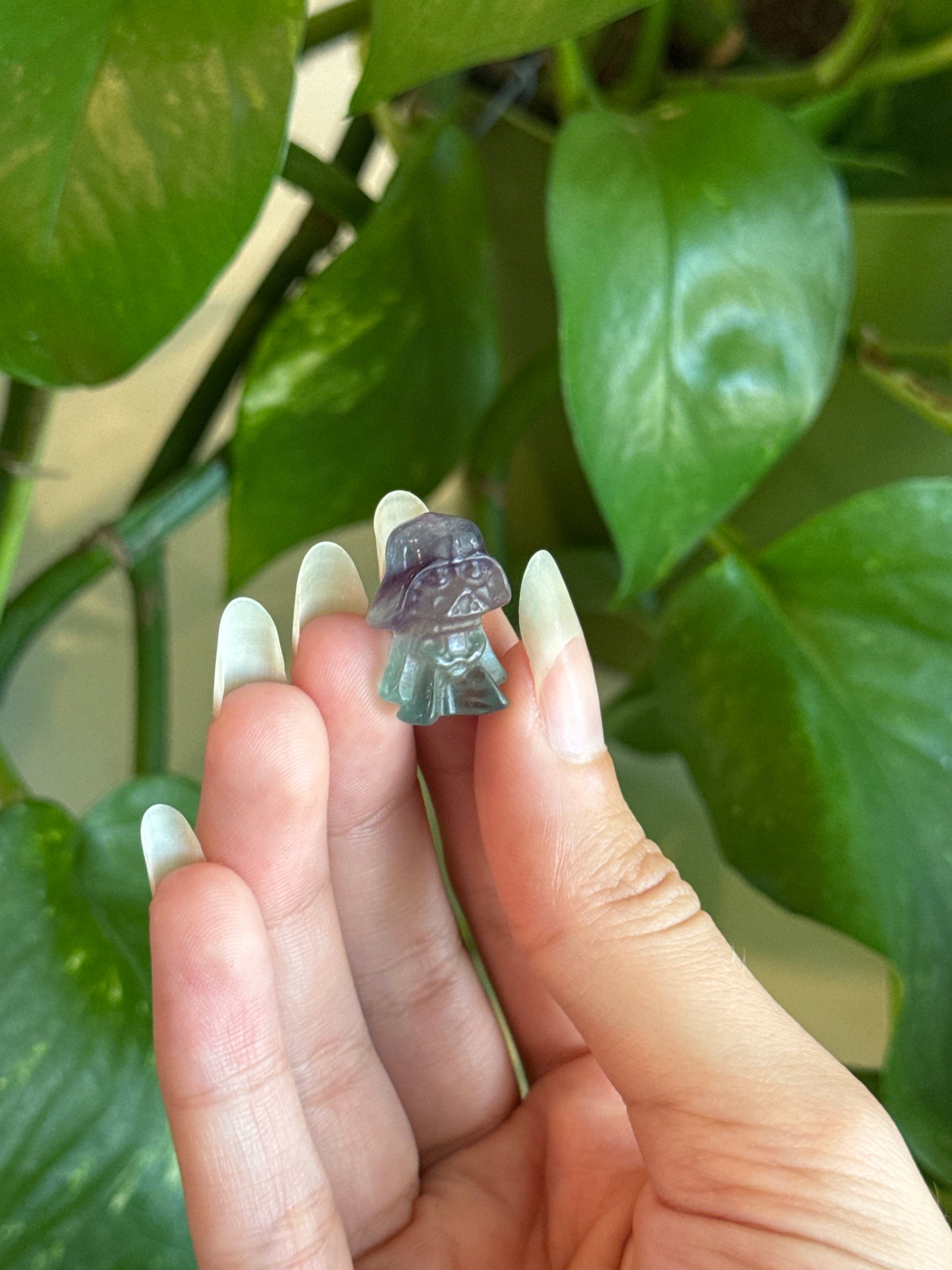 Fluorite Darth Vader