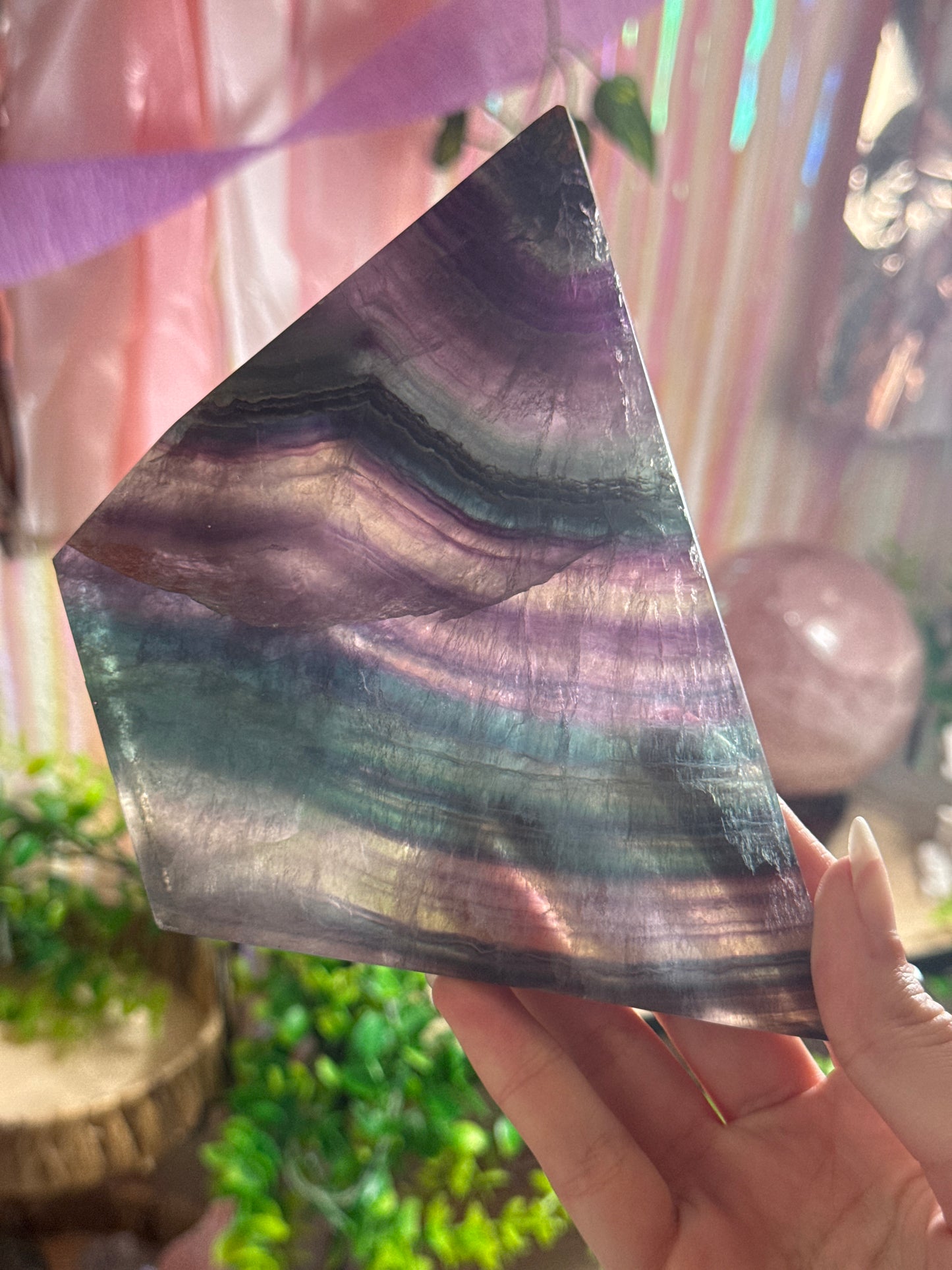 Large Fluorite Slab