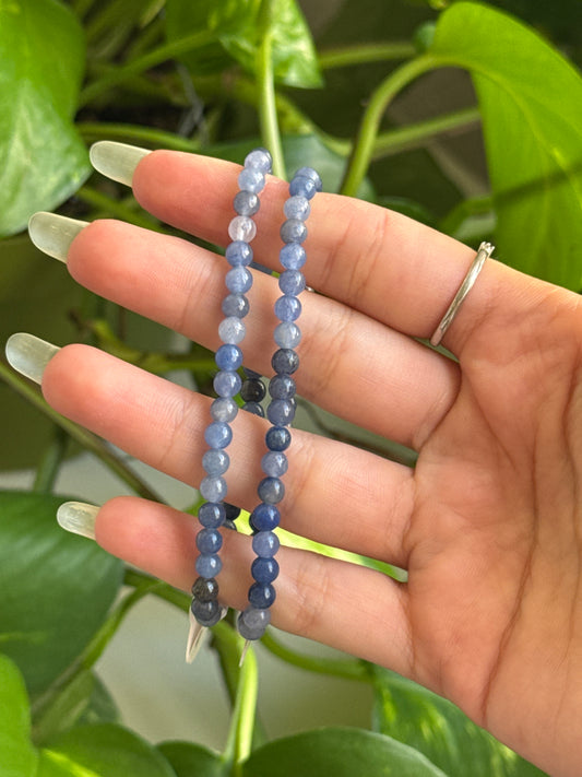 Blue Aventurine Dainty Bracelet
