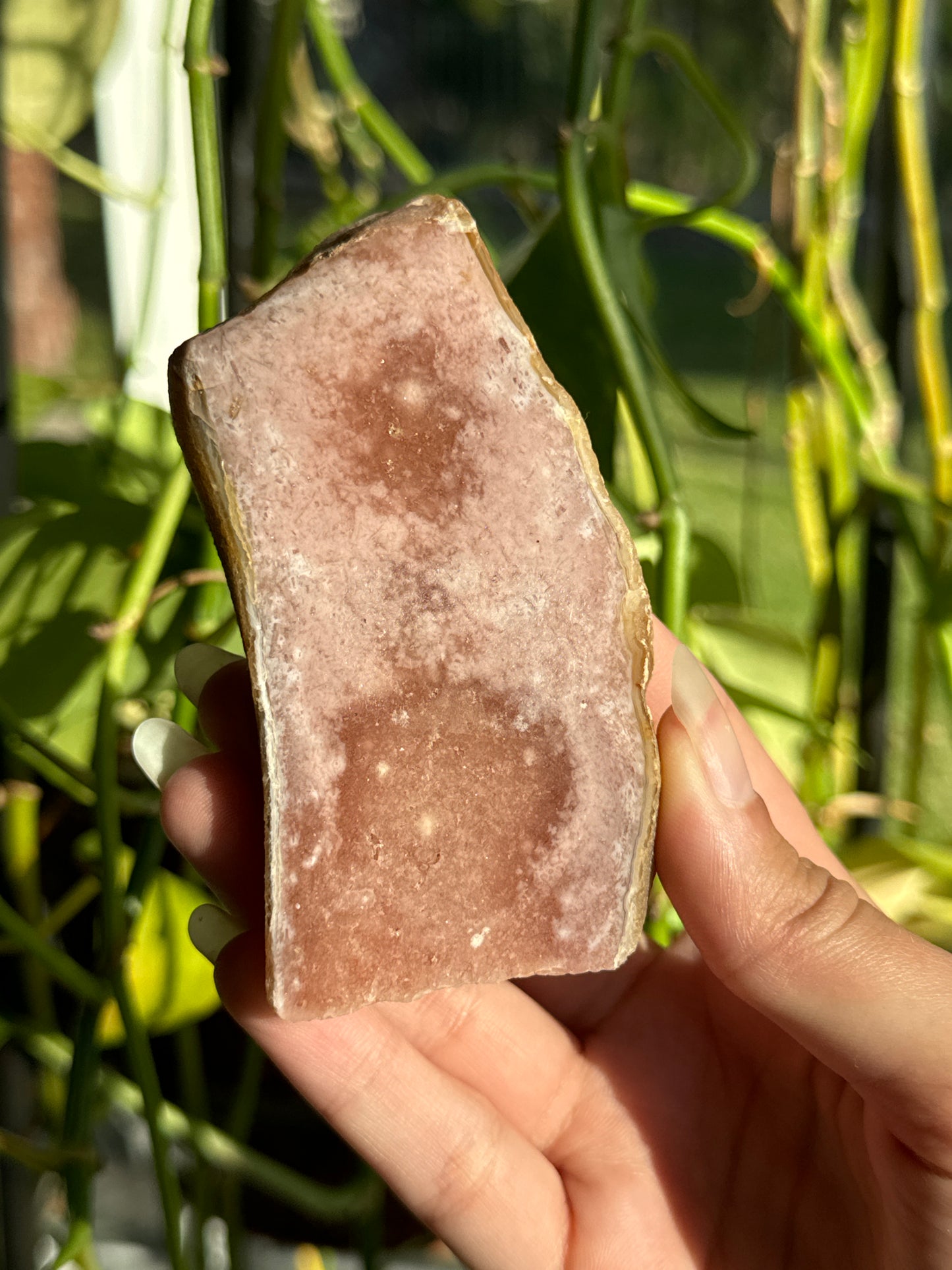 Druzy Pink Amethyst Slab E