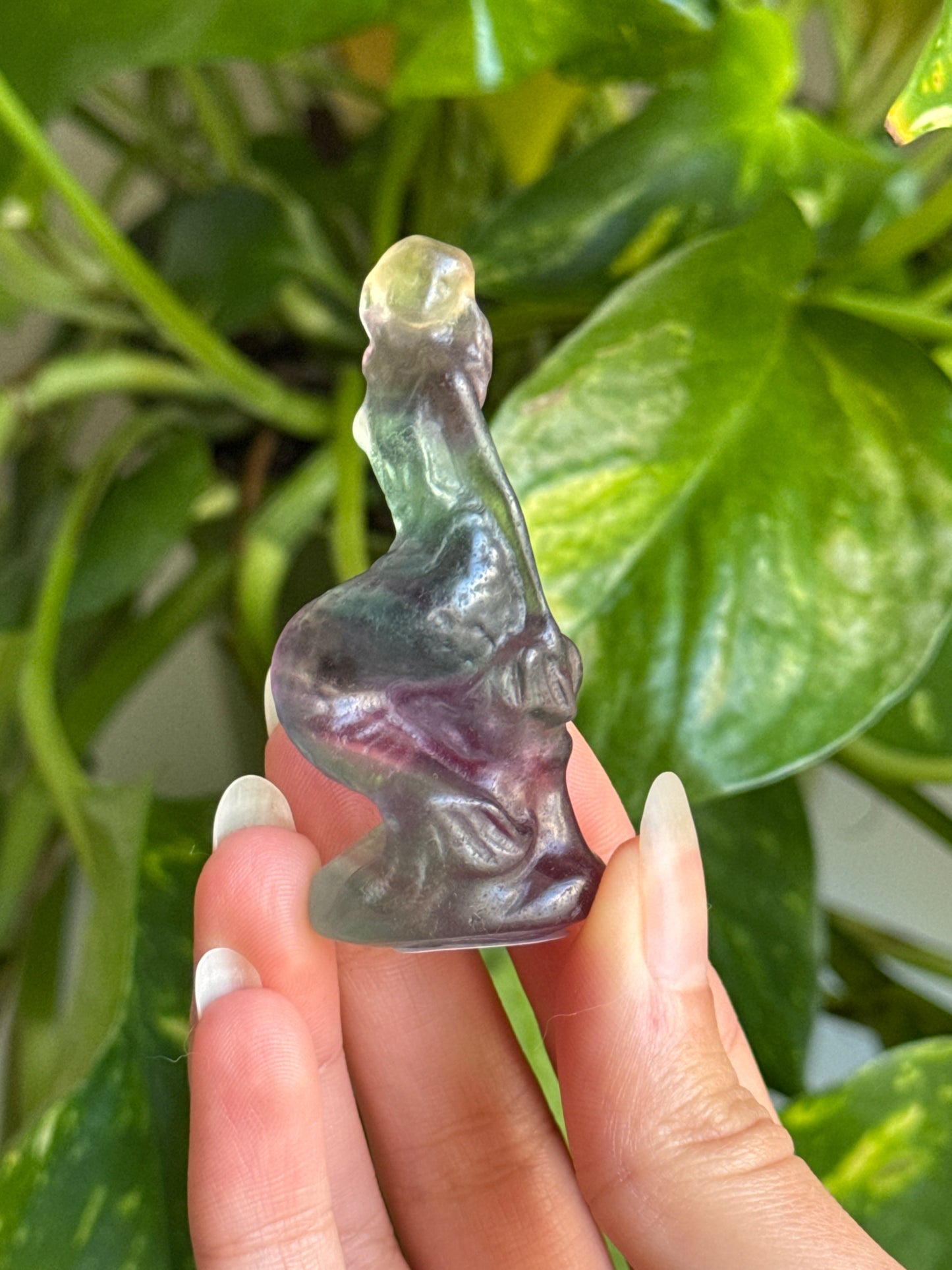 Fluorite Mermaid Carving | You Pick