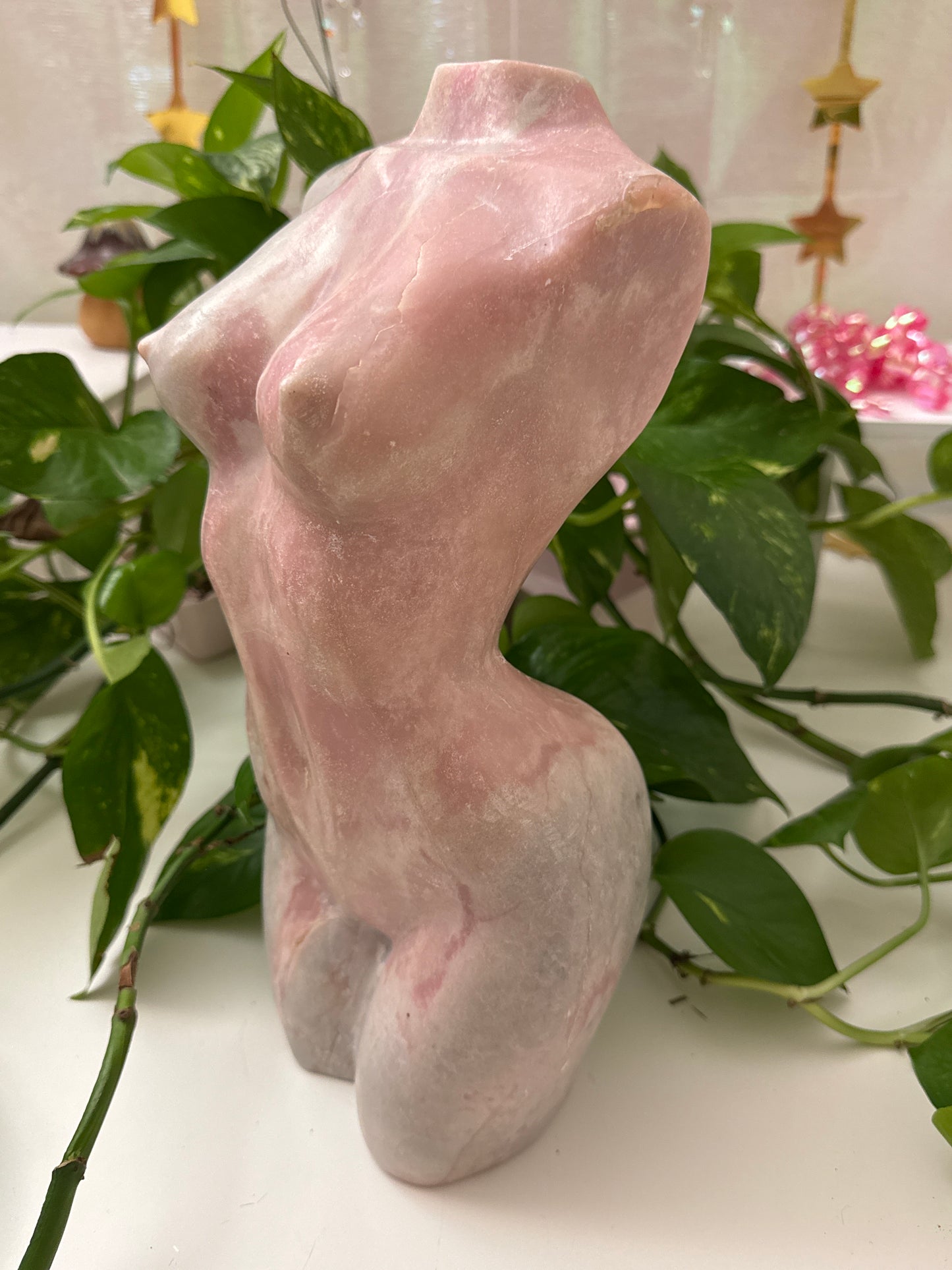 Pink Opal 13" XL Goddess Body 18.8lb