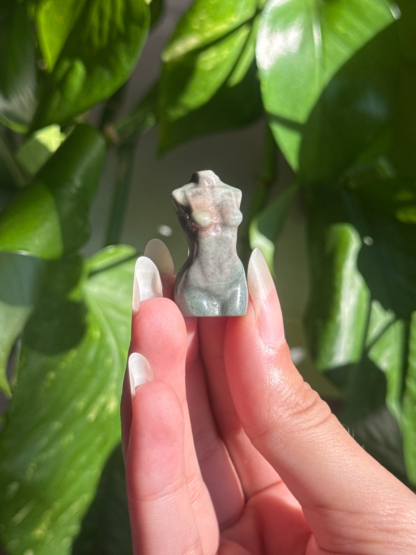 Pastel Sea Jasper Mini Goddess Body