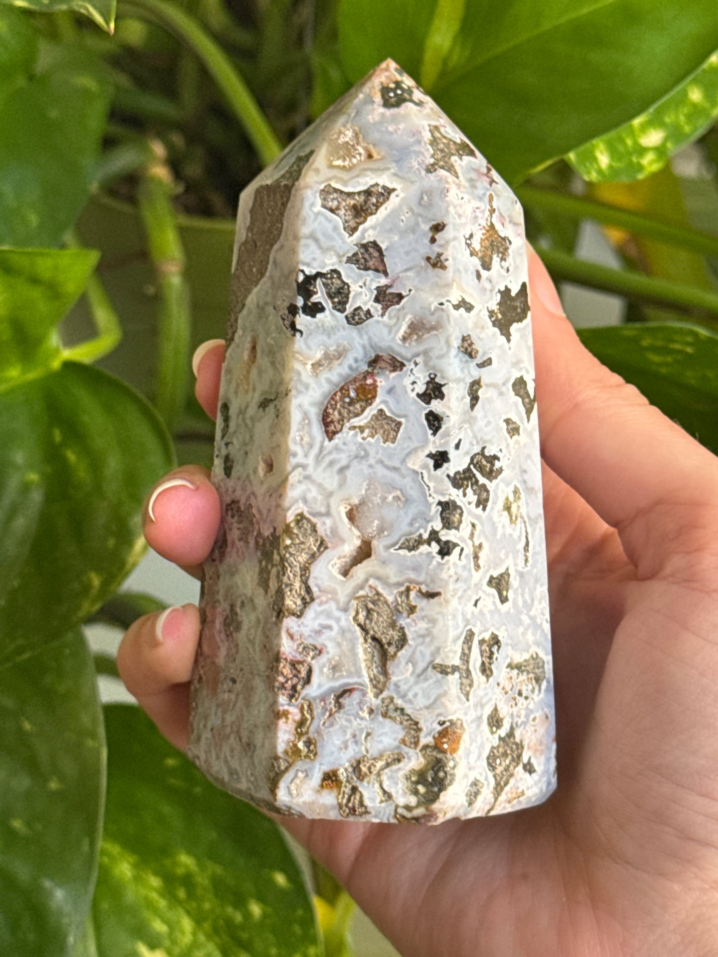 Pastel Cosmic Jasper Tower