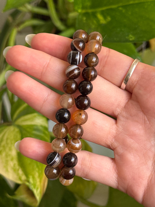 Banded Agate Bracelet