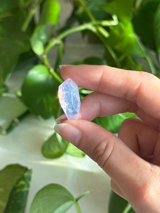 Lavender Moonstone Sparkle Filled Freeform