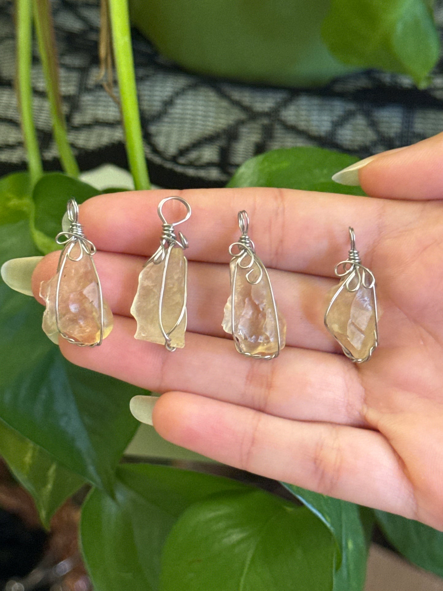 Libyan Dessert Glass Necklace