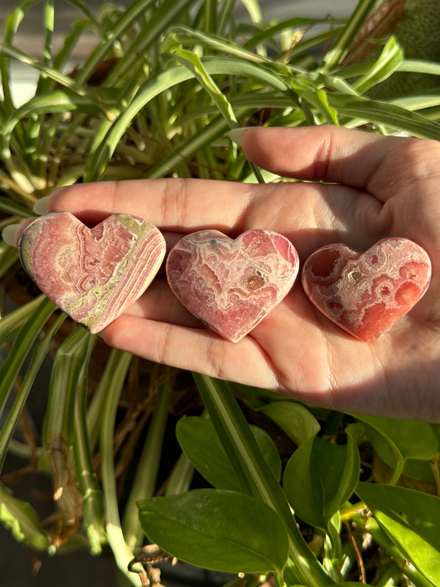 Rhodochrosite Hearts | You Pick