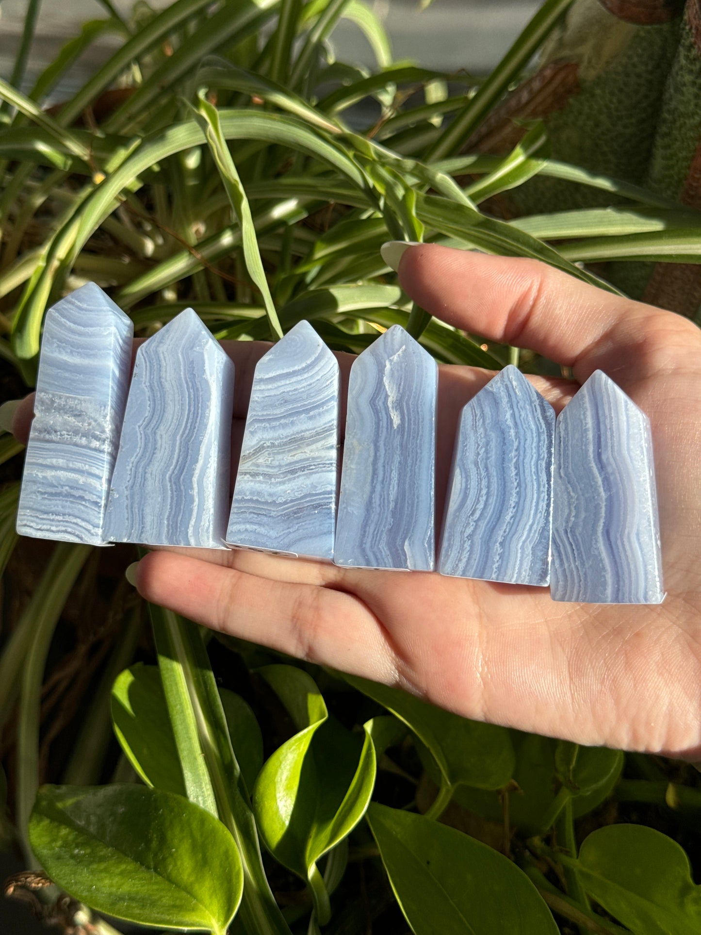 Blue Lace Agate Towers Batch 2