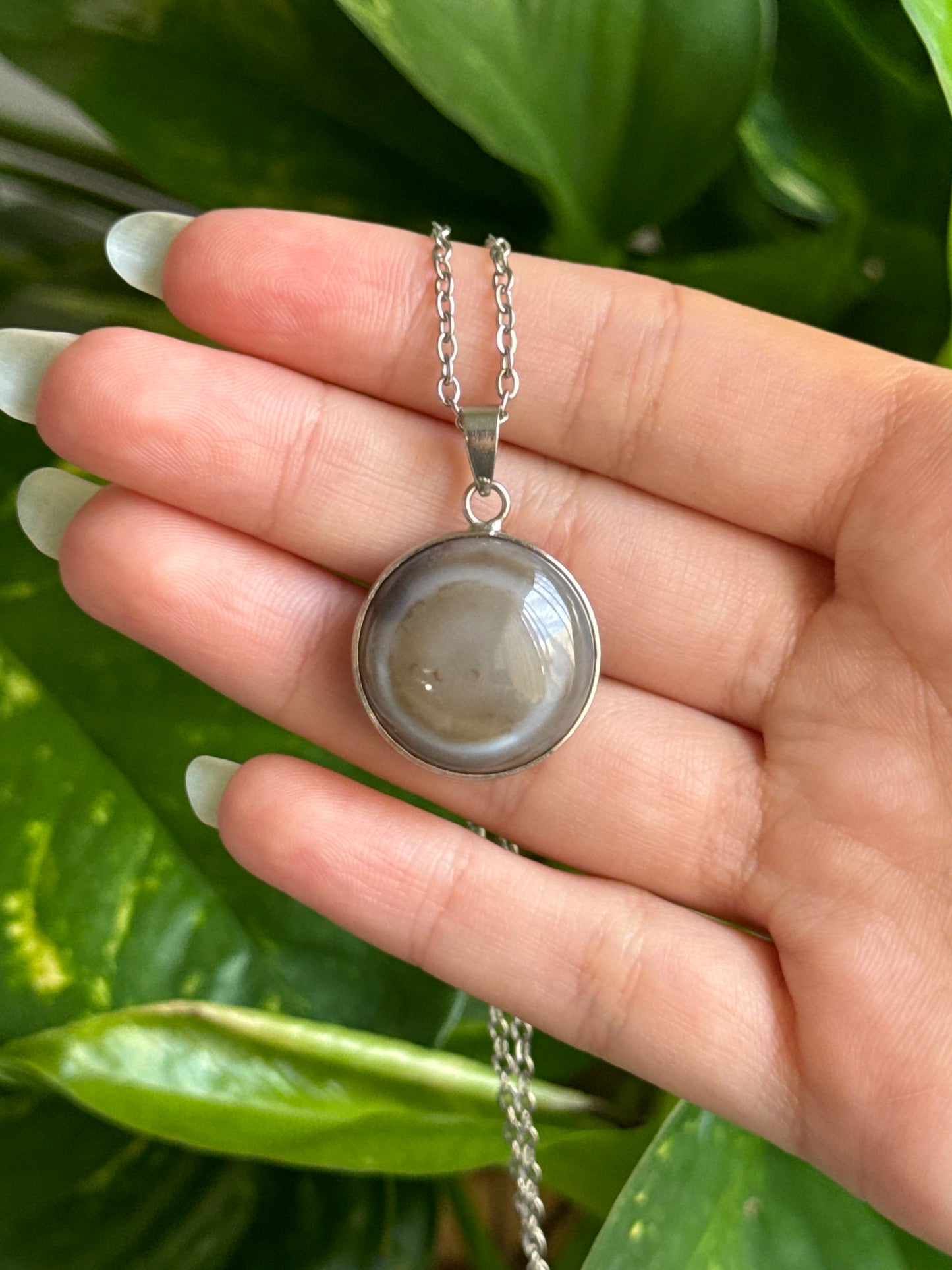 Orbicular Sea Jasper “Eye” Necklace | You Pick