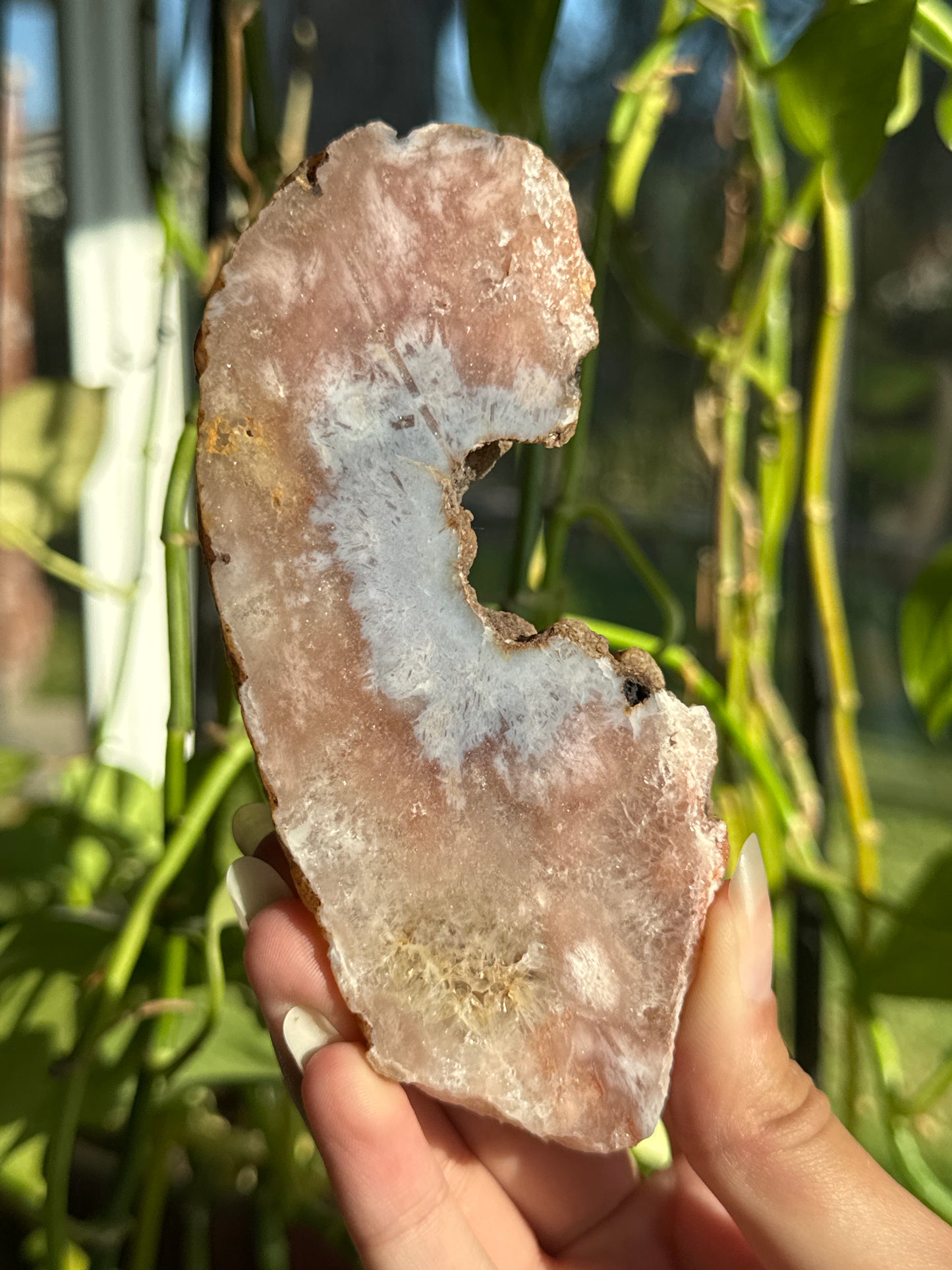 Druzy Pink Amethyst Slab C