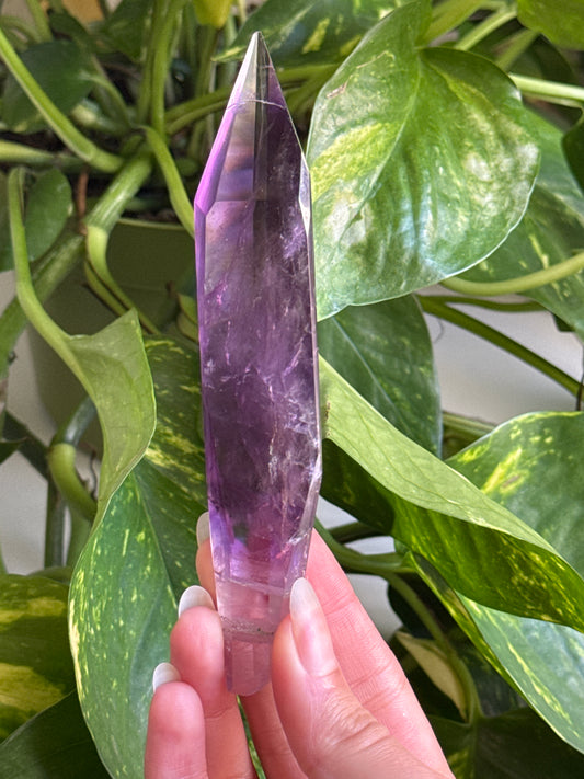 Gemmy Amethyst Freeform Point