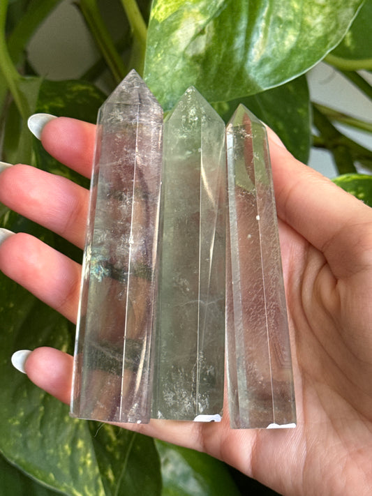 Super Clear Fluorite Tower | You Pick