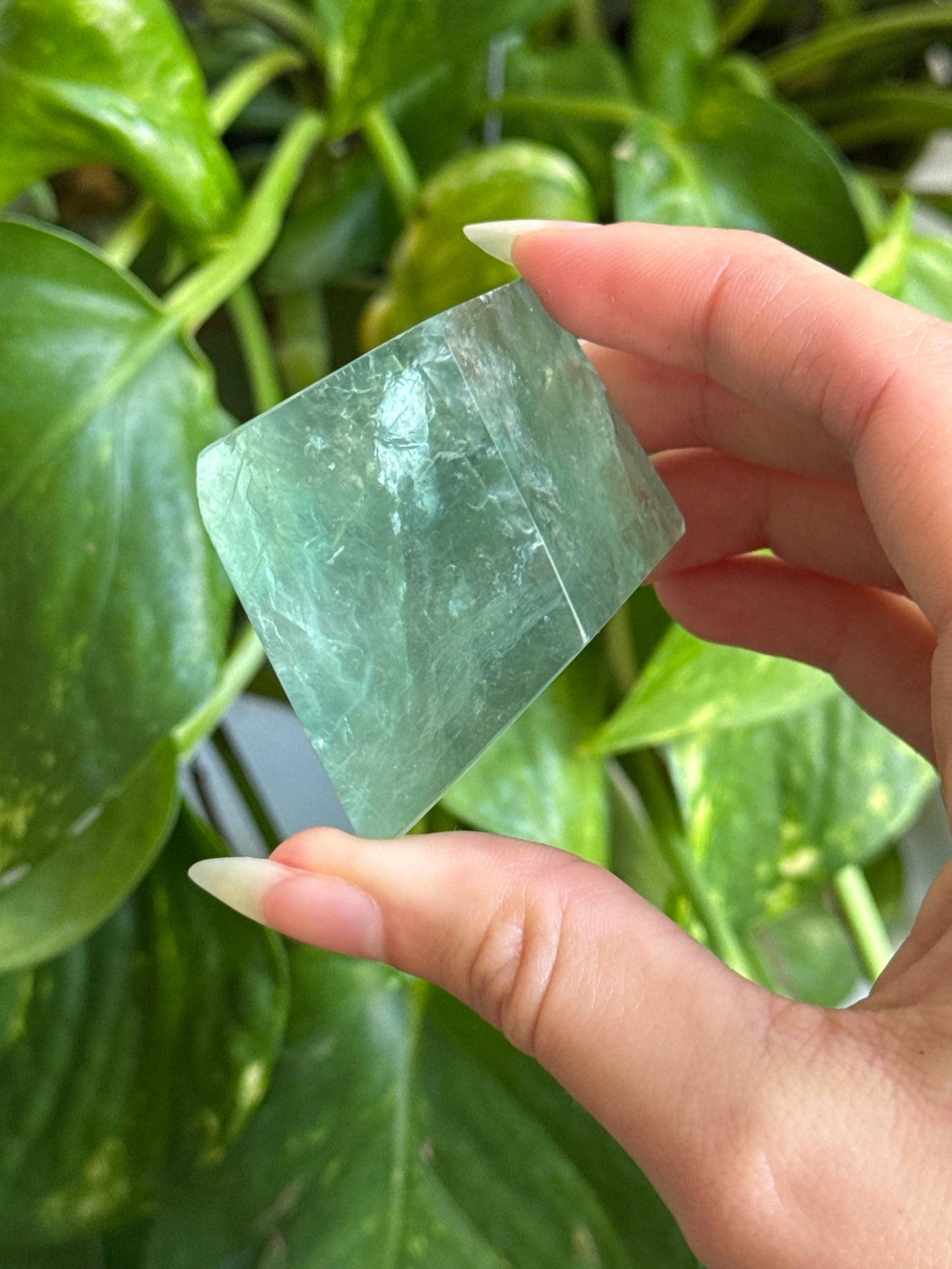 Green Fluorite Freeform