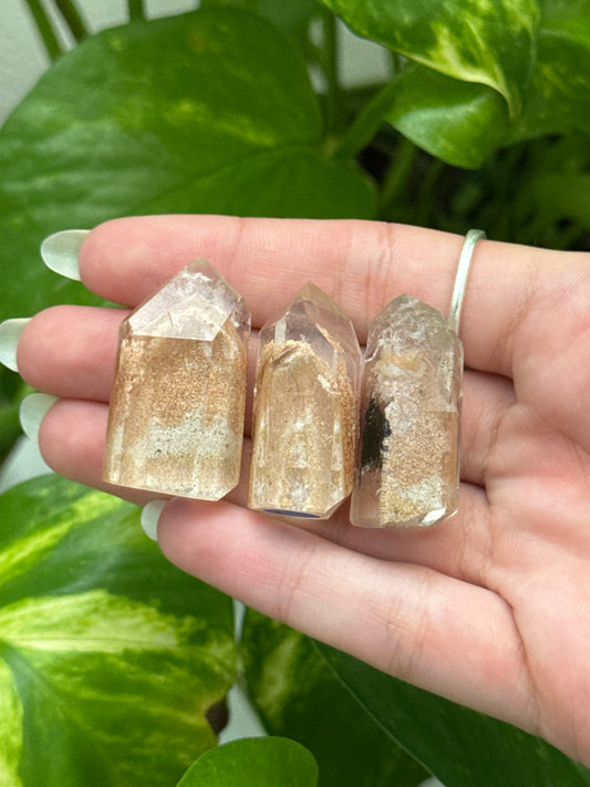 Sandy Garden Quartz Tower | You Pick
