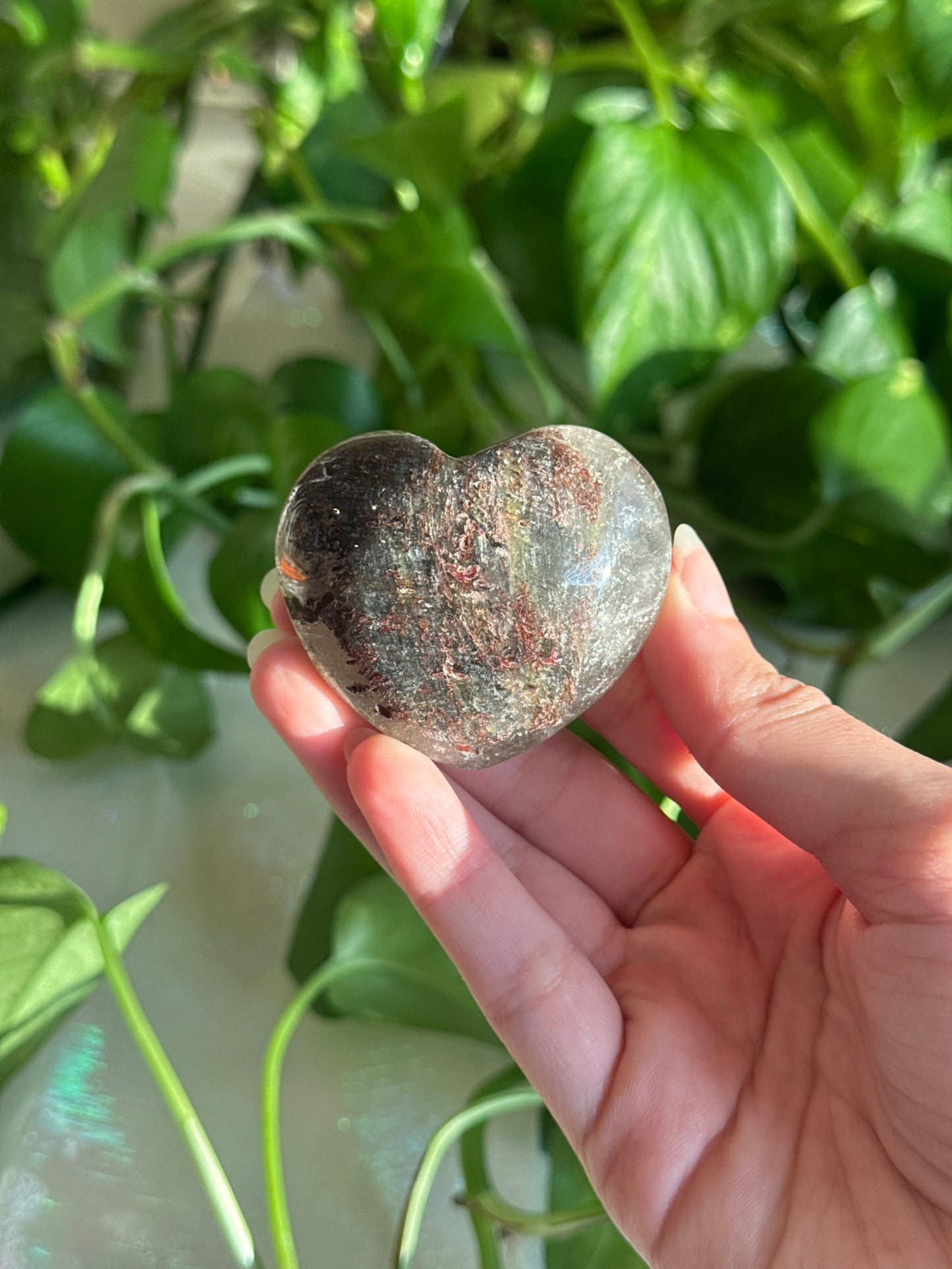 Garden Quartz Heart