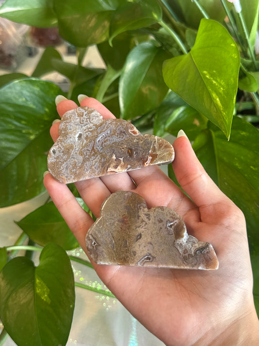 Sea Jasper Cloud Carving Slab