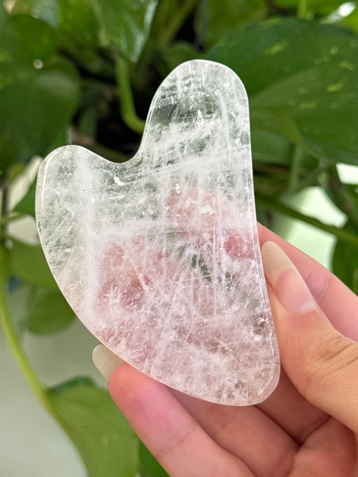Clear Quartz Gua Sha