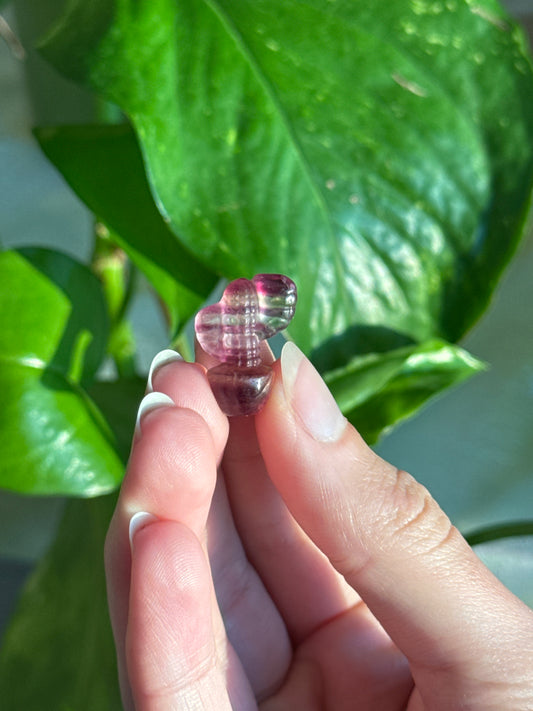 Cactus Fluorite Mini Carving
