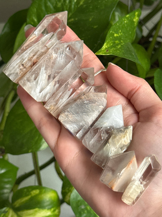 Amphibole Quartz Tower | You Pick