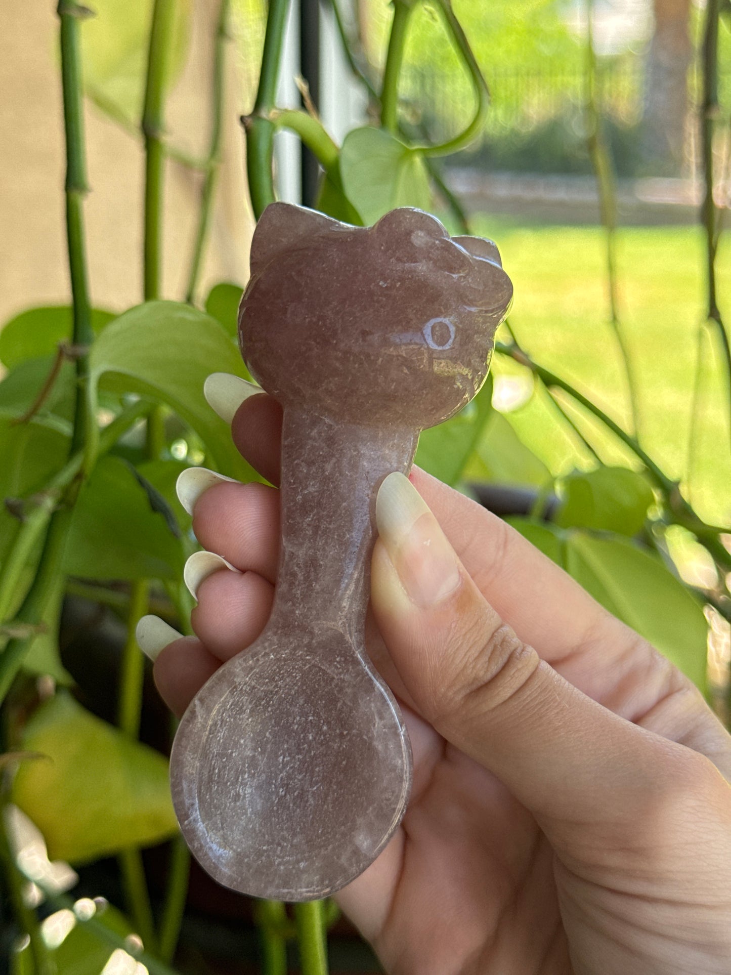 Strawberry Quartz Spoon