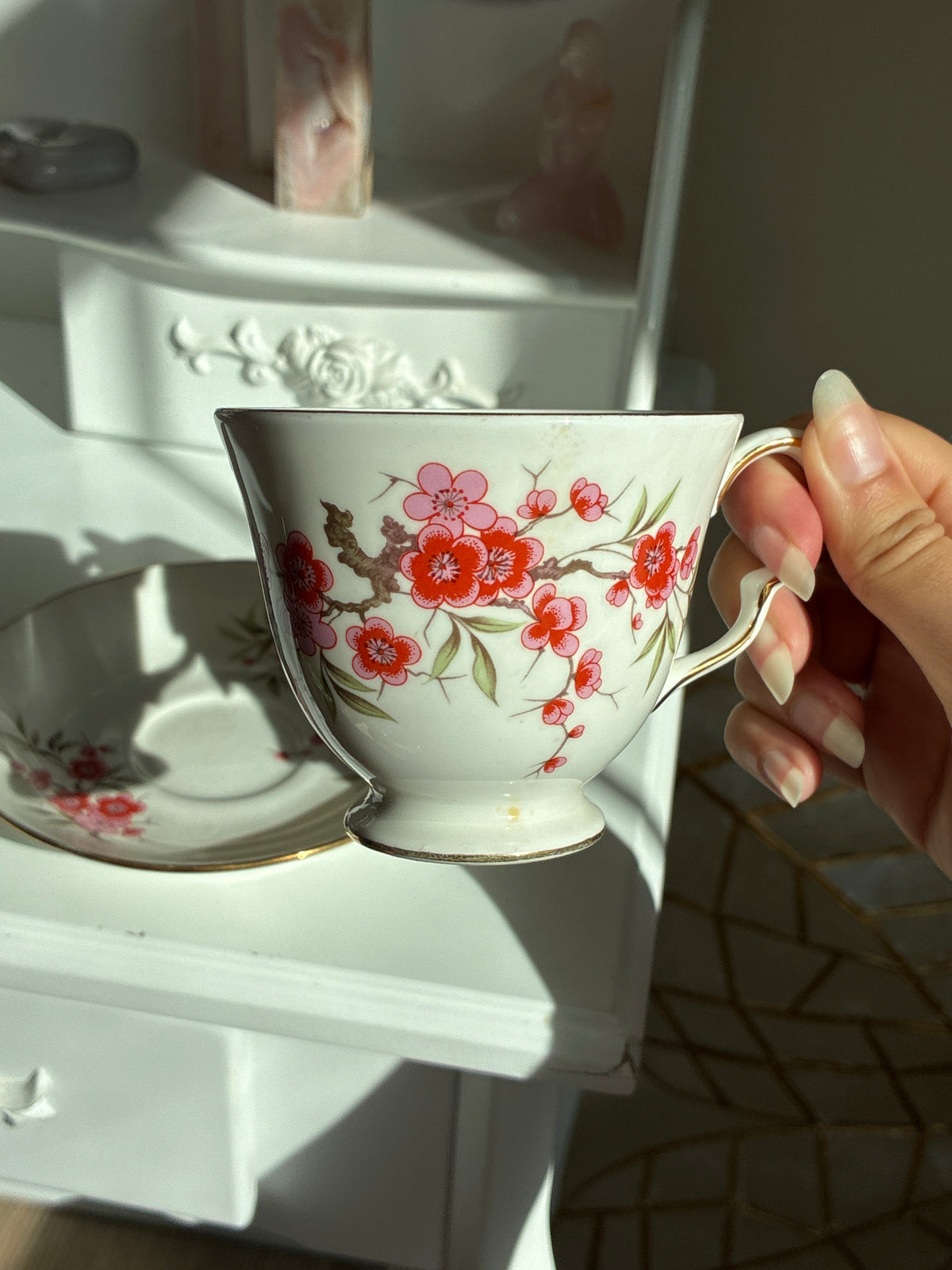 Cherry Blossom Tea Cup Set