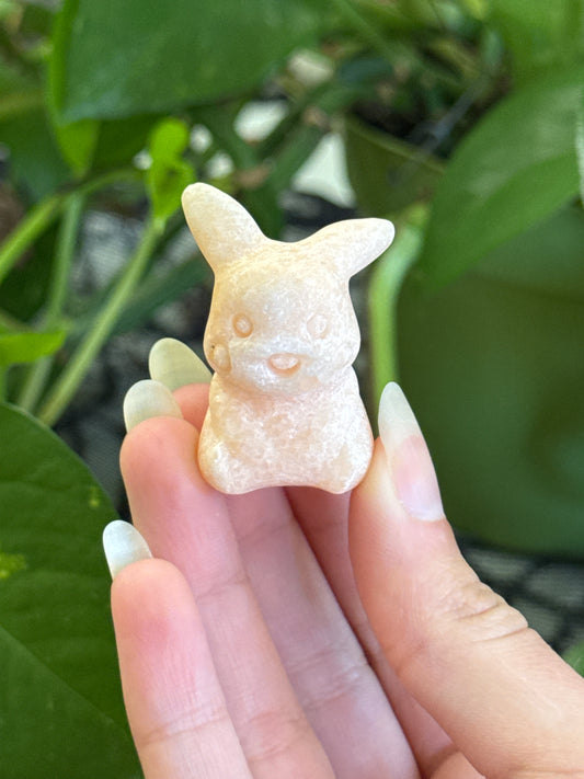 Orange Calcite Pikachu