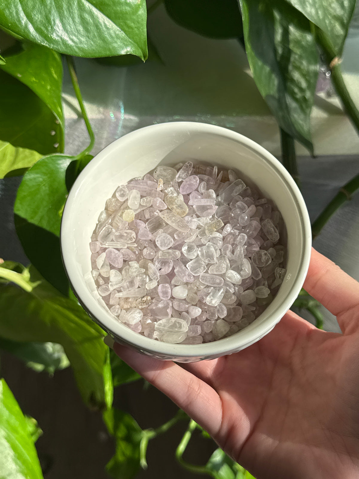 Gem Kunzite Chips