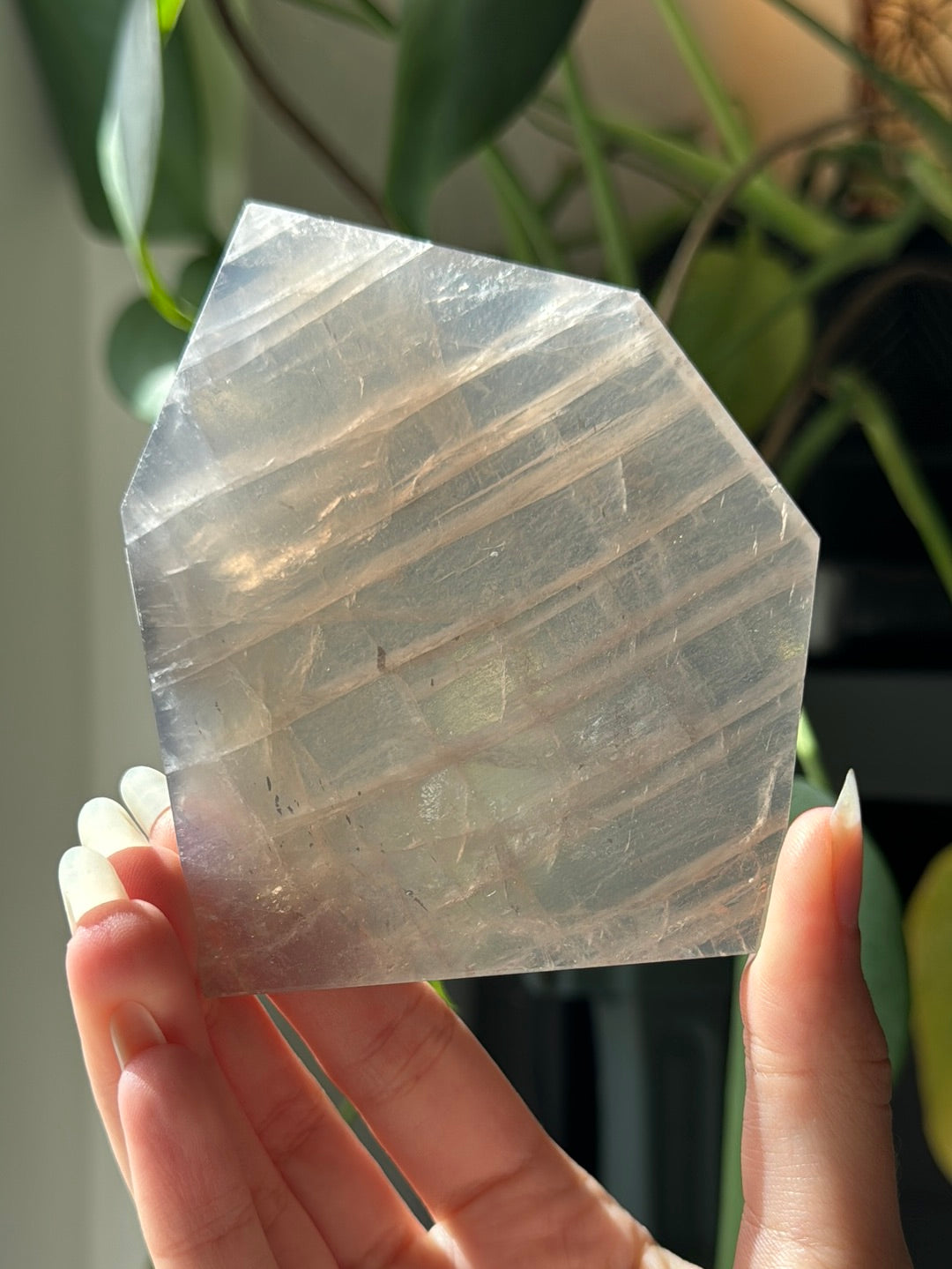 Blue Rose Quartz Slab B