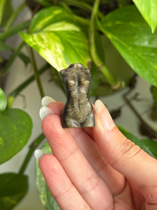 Gold Sheen Obsidian Goddess Body