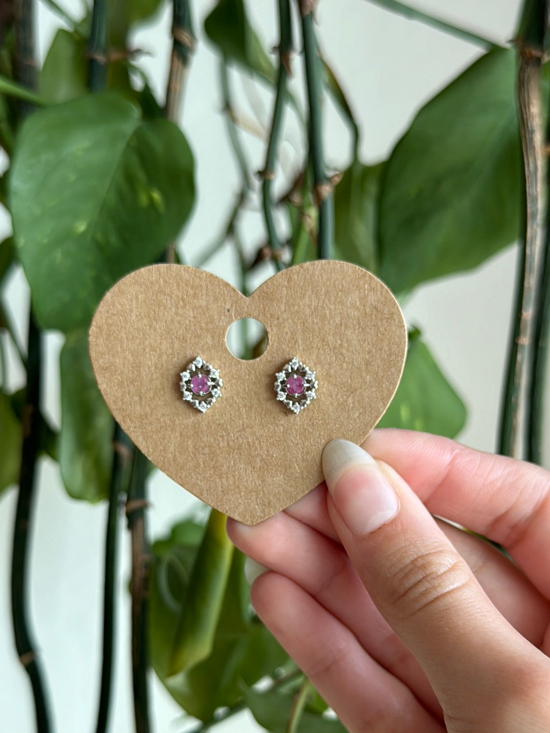 Ruby Stud Earrings