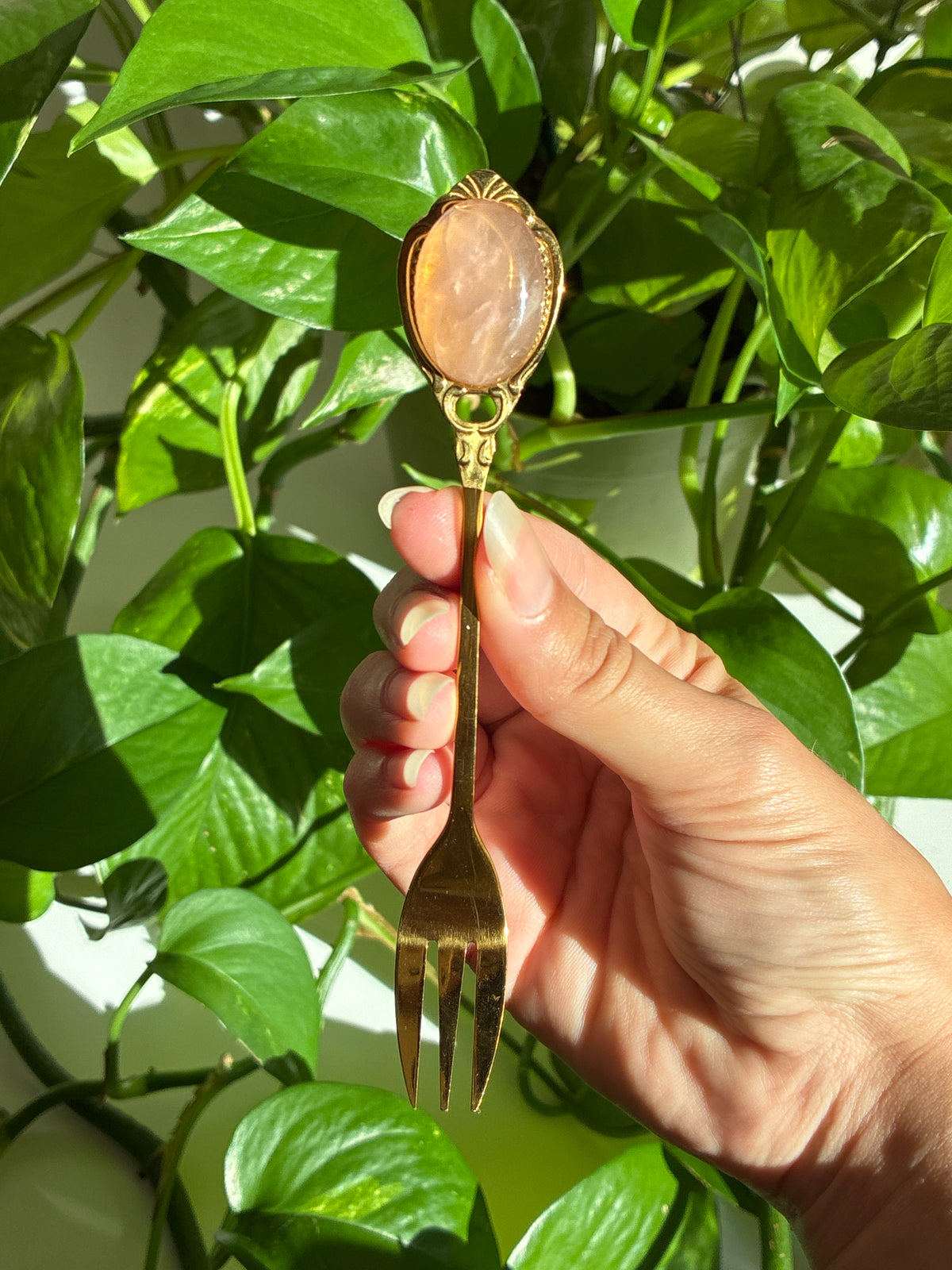 Crystal Metal Spoons and Forks | You Pick Material