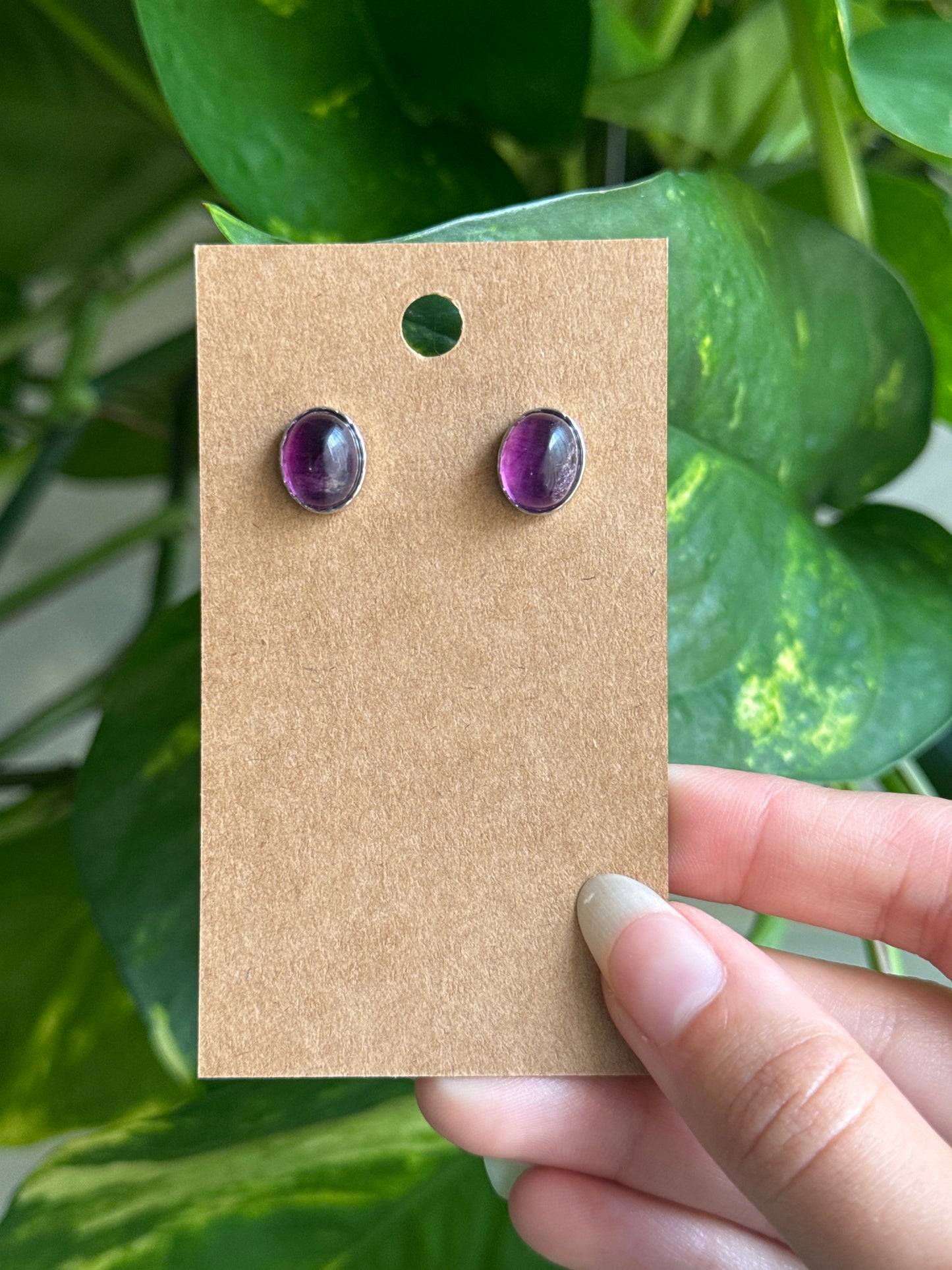 Fluorite Stud Earrings | You Pick