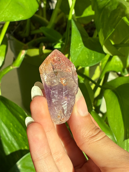 Beautiful Hematite Coated Amethyst Specimen
