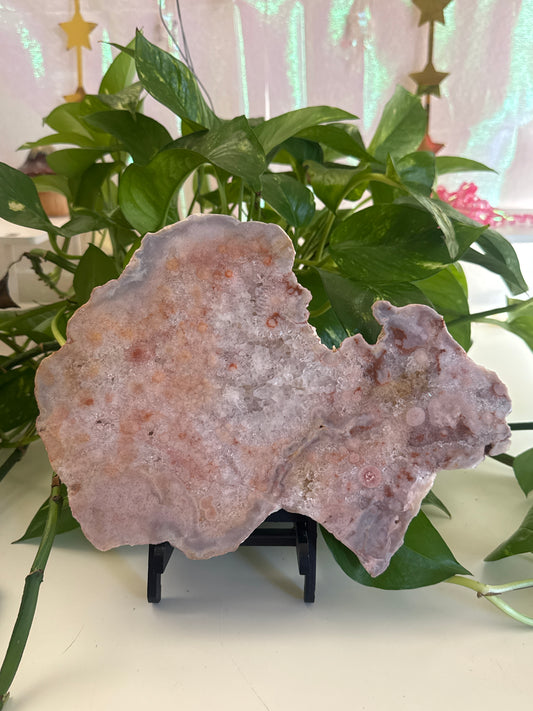 Pink Amethyst XL Statement Slab